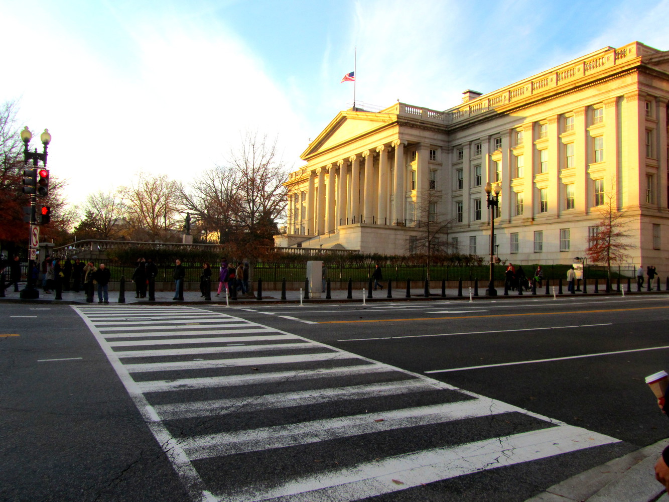 The U.S. Treasury Building